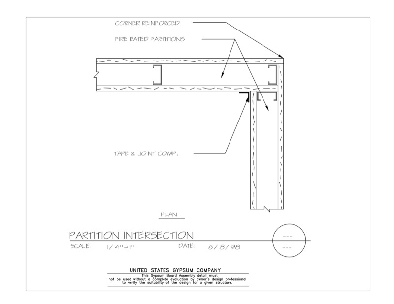 Design Details  Details  Page Gypsum  Board Assembly 